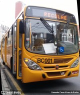Transporte Coletivo Glória BC001 na cidade de Curitiba, Paraná, Brasil, por Fernando Cesar Alves da Rocha. Número da foto: #:id.
