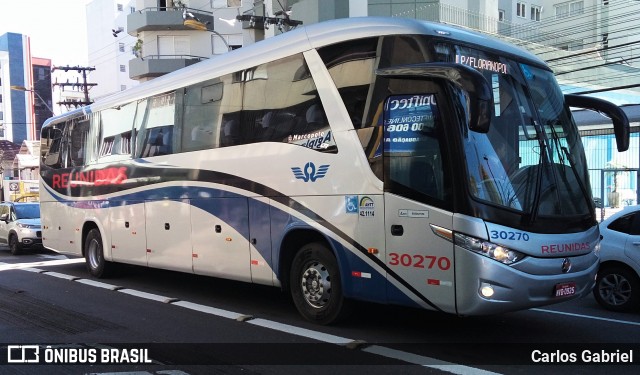 Reunidas Transportes Coletivos 30270 na cidade de Caxias do Sul, Rio Grande do Sul, Brasil, por Carlos Gabriel. Número da foto: #6148506.