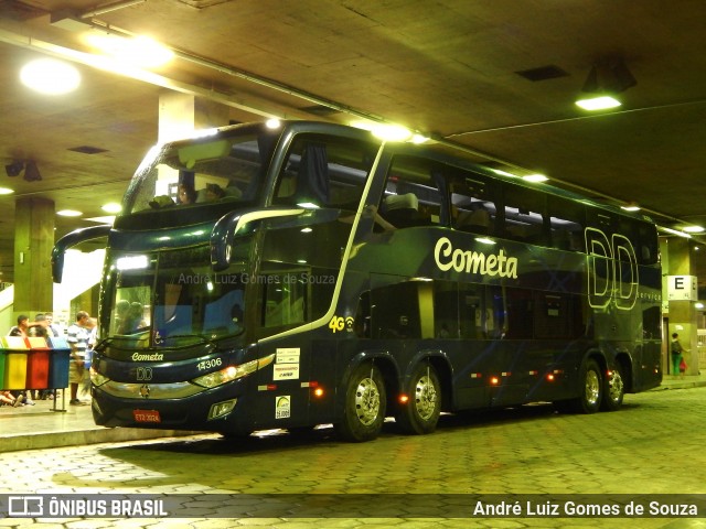 Viação Cometa 14306 na cidade de Belo Horizonte, Minas Gerais, Brasil, por André Luiz Gomes de Souza. Número da foto: #6148191.