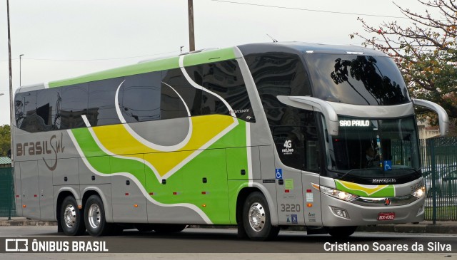 Brasil Sul Linhas Rodoviárias 3220 na cidade de São Paulo, São Paulo, Brasil, por Cristiano Soares da Silva. ID da foto: 6148446.