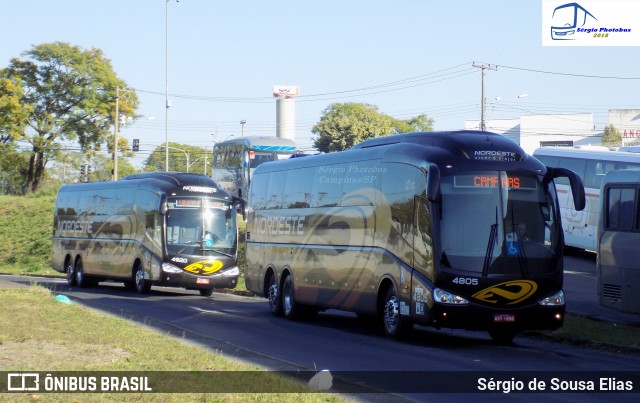 Expresso Nordeste 4805 na cidade de Campinas, São Paulo, Brasil, por Sérgio de Sousa Elias. ID da foto: 6147953.