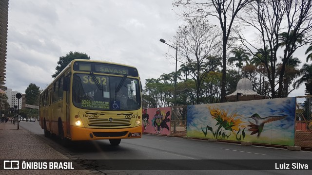 SM Transportes 03527 na cidade de Belo Horizonte, Minas Gerais, Brasil, por Luiz Silva. ID da foto: 6148099.