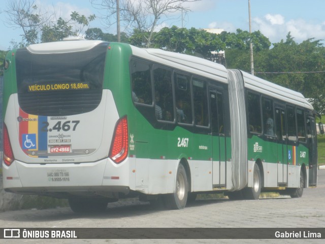 Mobibrasil São Lourenço >>> Mobi-PE 2.467 na cidade de Recife, Pernambuco, Brasil, por Gabriel Lima. ID da foto: 6147396.