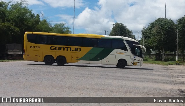 Empresa Gontijo de Transportes 19135 na cidade de Cruz das Almas, Bahia, Brasil, por Flávio  Santos. Número da foto: #6147640.