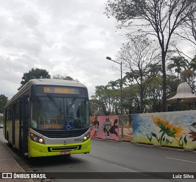 Urca Auto Ônibus 40563 na cidade de Belo Horizonte, Minas Gerais, Brasil, por Luiz Silva. ID da foto: 6148097.