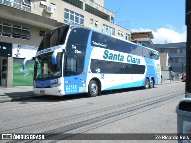 Viação Santa Clara Transporte e Turismo 2012 na cidade de Petrópolis, Rio de Janeiro, Brasil, por Zé Ricardo Reis. ID da foto: 6148508.