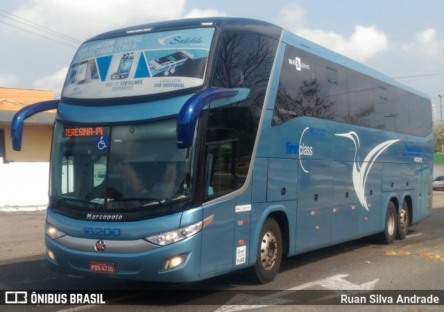 Expresso Satélite Norte 16200 na cidade de Teresina, Piauí, Brasil, por Ruan Silva Andrade. Número da foto: #6150734.