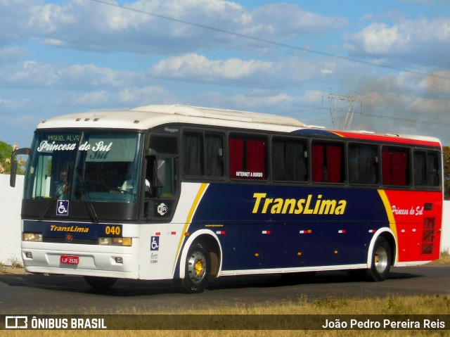 Translima 040 na cidade de Teresina, Piauí, Brasil, por João Pedro Pereira Reis. Número da foto: #6150057.