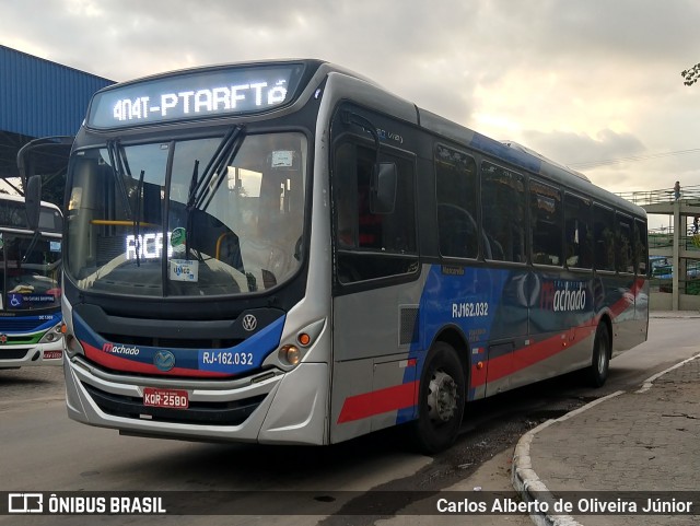 Transportes Machado RJ 162.032 na cidade de Duque de Caxias, Rio de Janeiro, Brasil, por Carlos Alberto de Oliveira Júnior. Número da foto: #6150160.