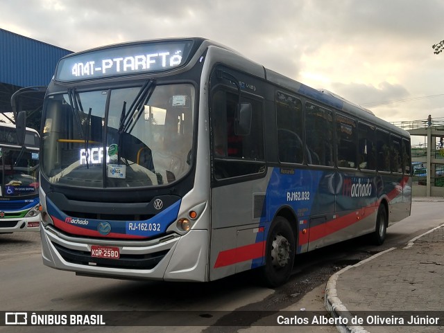 Transportes Machado RJ 162.032 na cidade de Duque de Caxias, Rio de Janeiro, Brasil, por Carlos Alberto de Oliveira Júnior. ID da foto: 6150160.