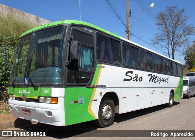 Viação São Miguel Santos Dumont 8600 na cidade de Congonhas, Minas Gerais, Brasil, por Rodrigo  Aparecido. ID da foto: 6150761.