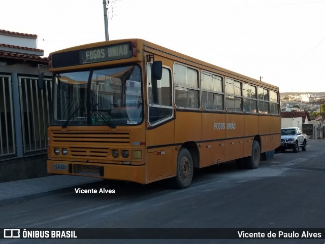 Fogos União 3143 na cidade de Santo Antônio do Monte, Minas Gerais, Brasil, por Vicente de Paulo Alves. ID da foto: 6149565.