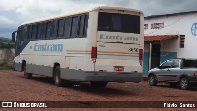Emtram 3650 na cidade de Barra da Estiva, Bahia, Brasil, por Flávio  Santos. Número da foto: #6150186.