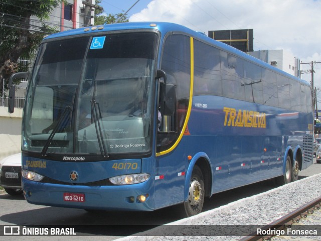 Transilva Transportes 40170 na cidade de Maceió, Alagoas, Brasil, por Rodrigo Fonseca. ID da foto: 6149657.