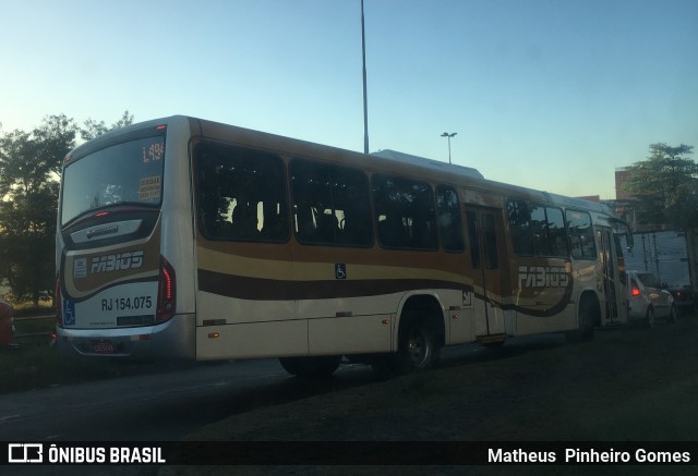 Transportes Fabio's RJ 154.075 na cidade de Brasil, por Matheus  Pinheiro Gomes. Número da foto: #6149778.
