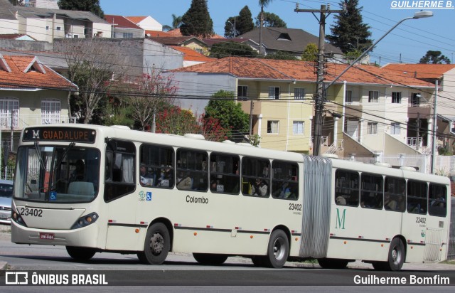 Viação Colombo 23402 na cidade de Curitiba, Paraná, Brasil, por Guilherme Bomfim. Número da foto: #6149848.