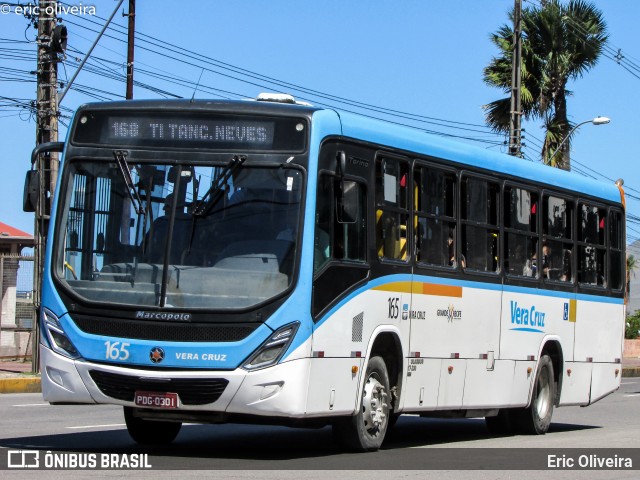 Expresso Vera Cruz 165 na cidade de Recife, Pernambuco, Brasil, por Eric Oliveira. Número da foto: #6150700.