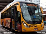 Transporte Coletivo Glória BC317 na cidade de Curitiba, Paraná, Brasil, por Rodrigo Coimbra. ID da foto: :id.