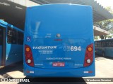 Taguatur - Taguatinga Transporte e Turismo 05694 na cidade de Brasília, Distrito Federal, Brasil, por Wanderson Severino. Número da foto: #:id.