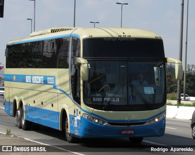 Viação Novo Horizonte 1035511 na cidade de São Paulo, São Paulo, Brasil, por Rodrigo  Aparecido. ID da foto: 6151902.