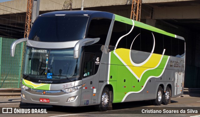 Brasil Sul Linhas Rodoviárias 3215 na cidade de São Paulo, São Paulo, Brasil, por Cristiano Soares da Silva. ID da foto: 6152273.